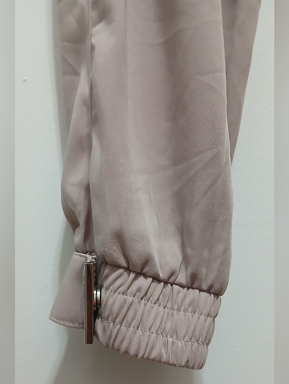 Dynamite Soft Mauve Utility Jogger Pants Silver Hardware XS - Picture 6 of 11